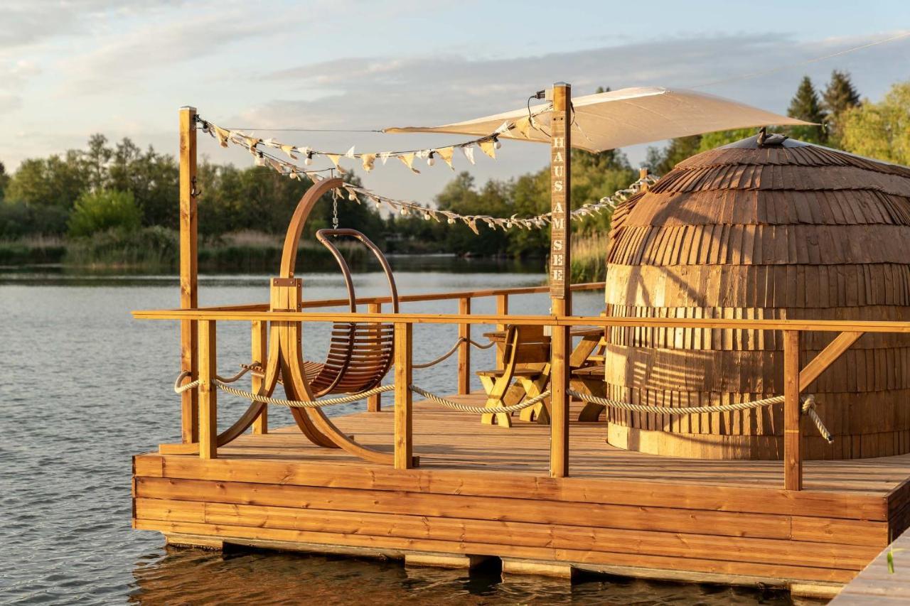 Hotel Lieblingsplatz Parey - Schwimmendes Iglu Zewnętrze zdjęcie